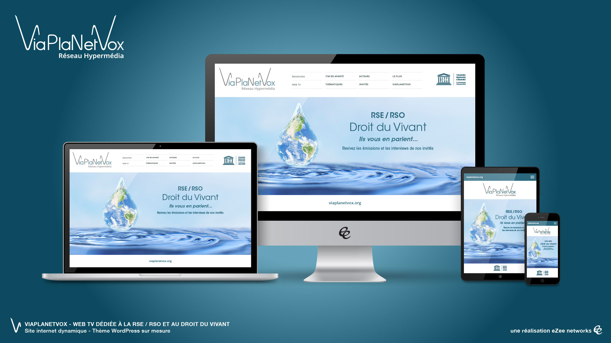 ViaPlaNetVox - Web TV - Site internet