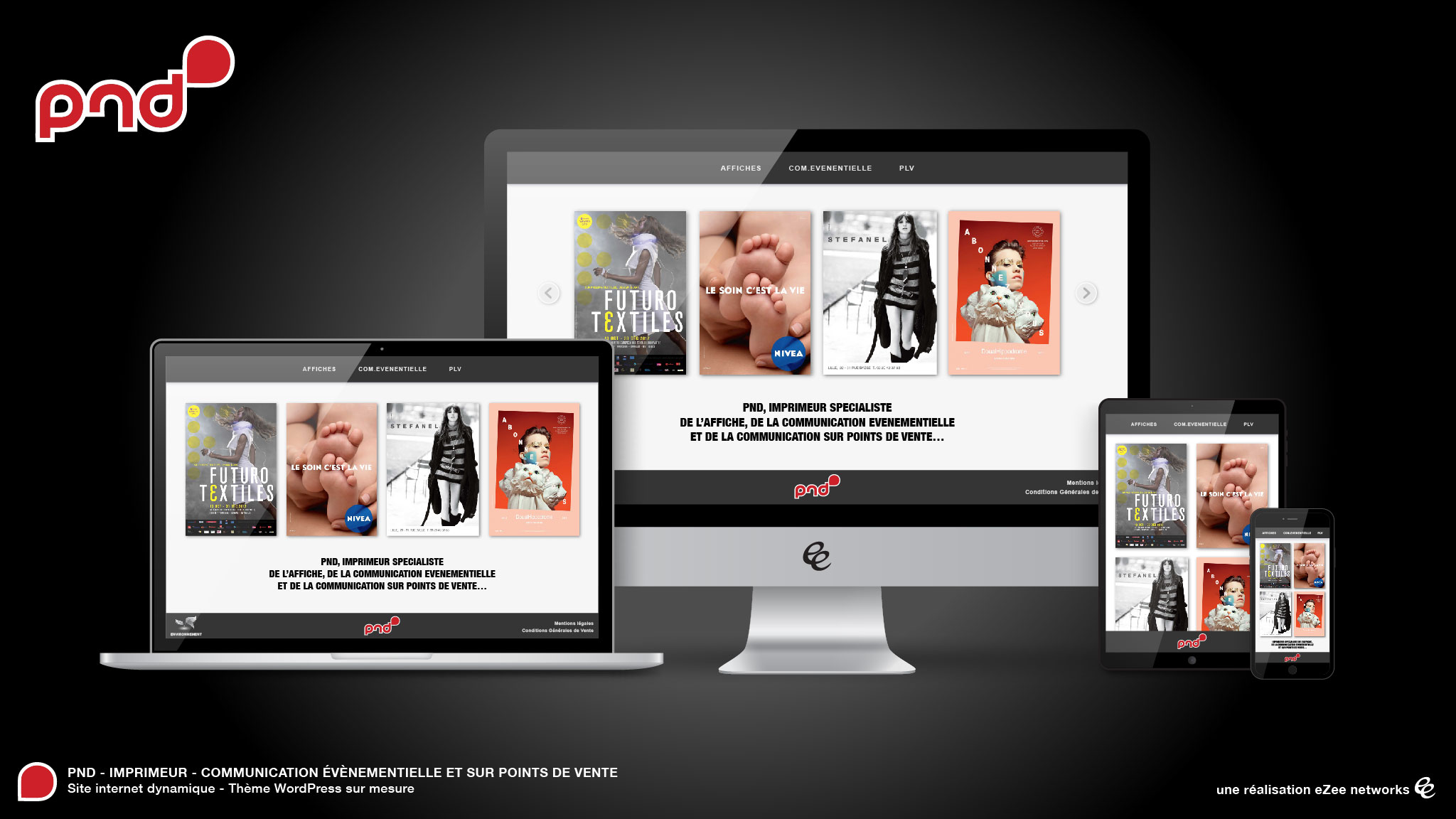PND - Imprimeur - Site internet