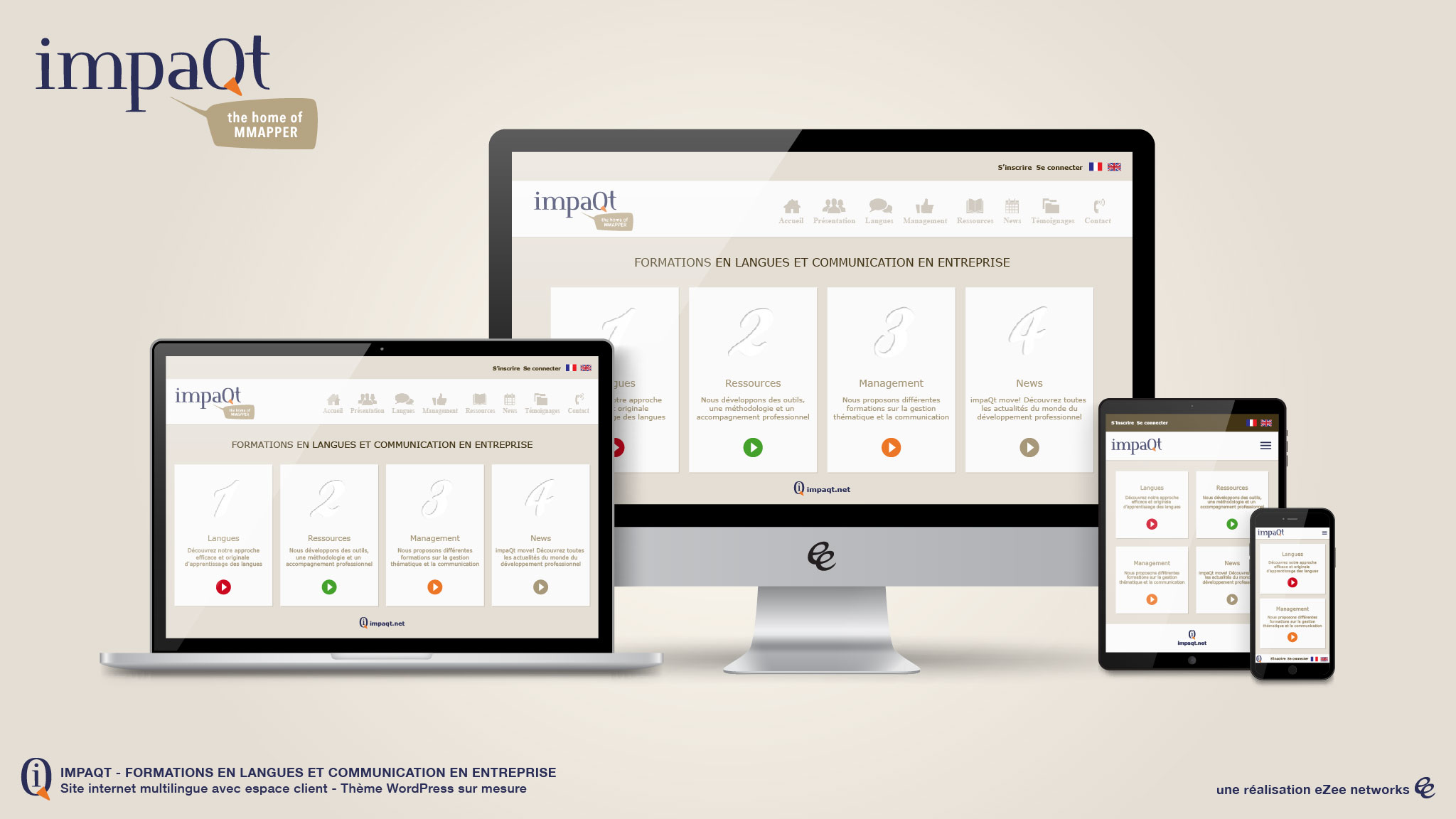 ImpaQt - Site internet