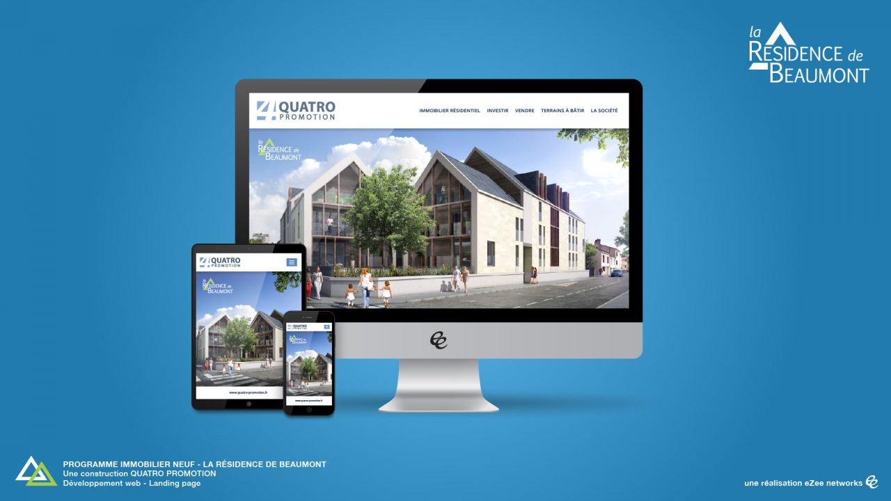 La Résidence de Beaumont - Landing page