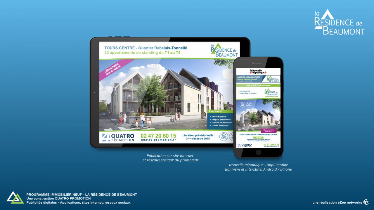 La Résidence de Beaumont - Publicités digitales
