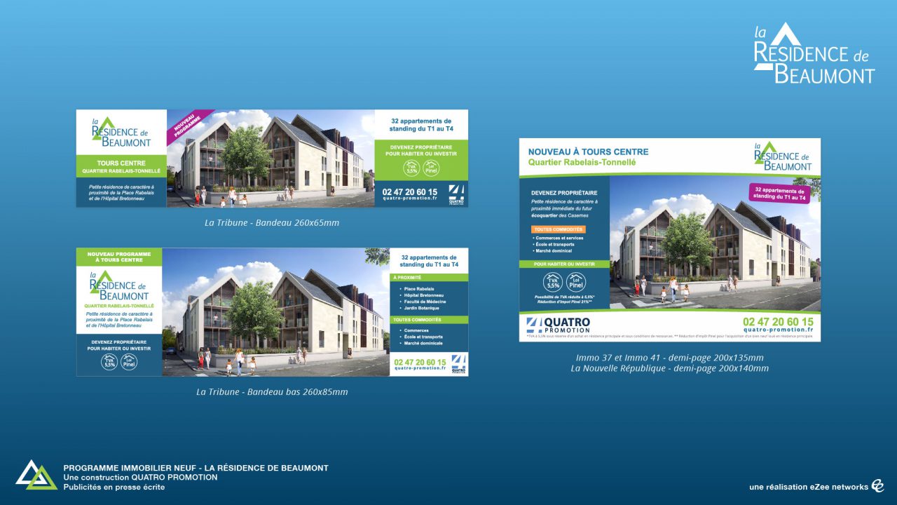 La Résidence de Beaumont - Publicités presse