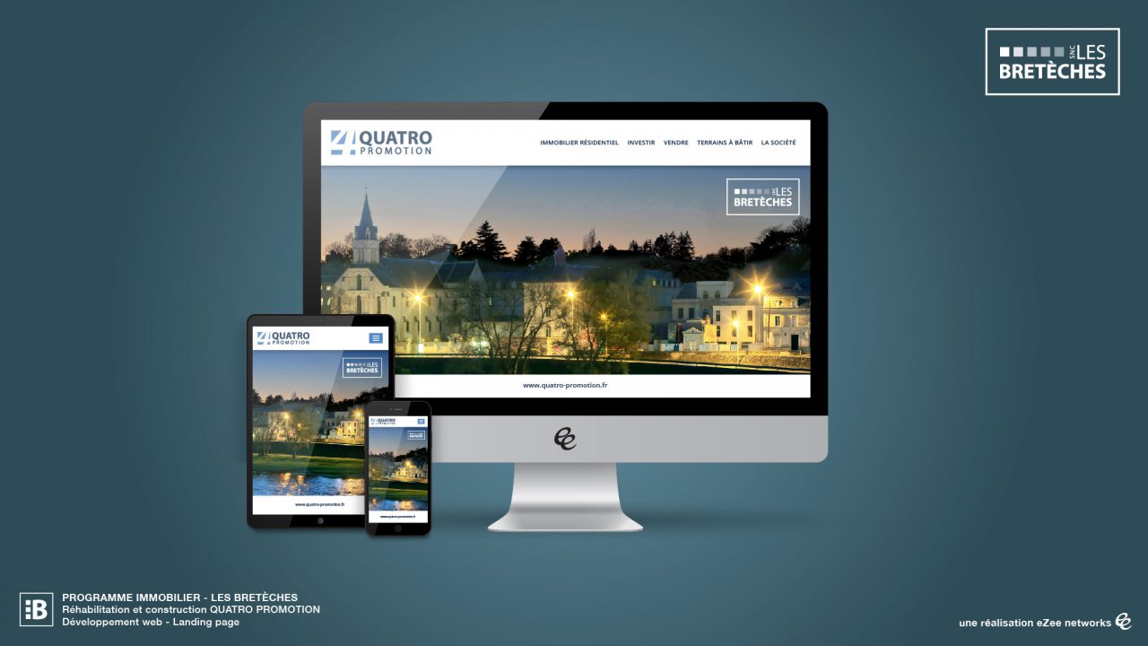 Les Bretèches - Landing page