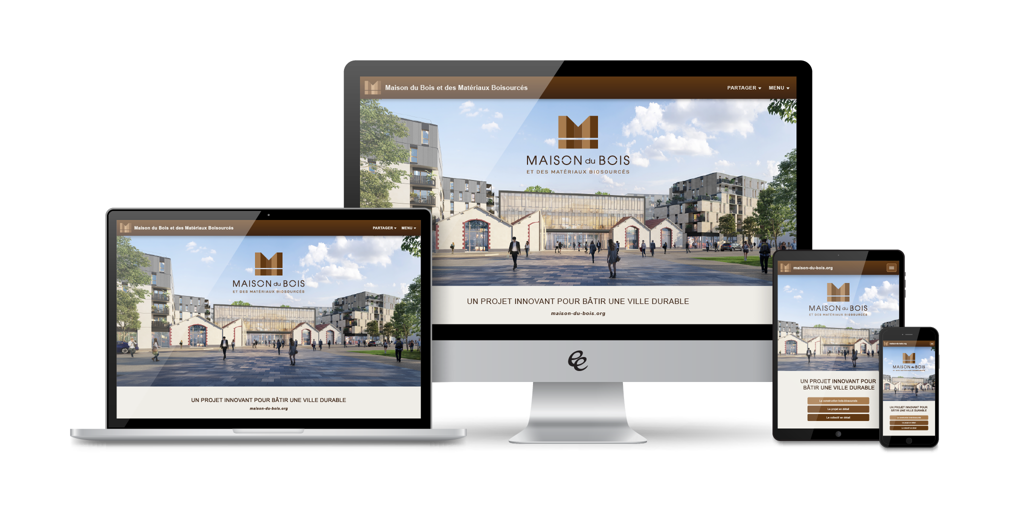 Maison du Bois - Site internet
