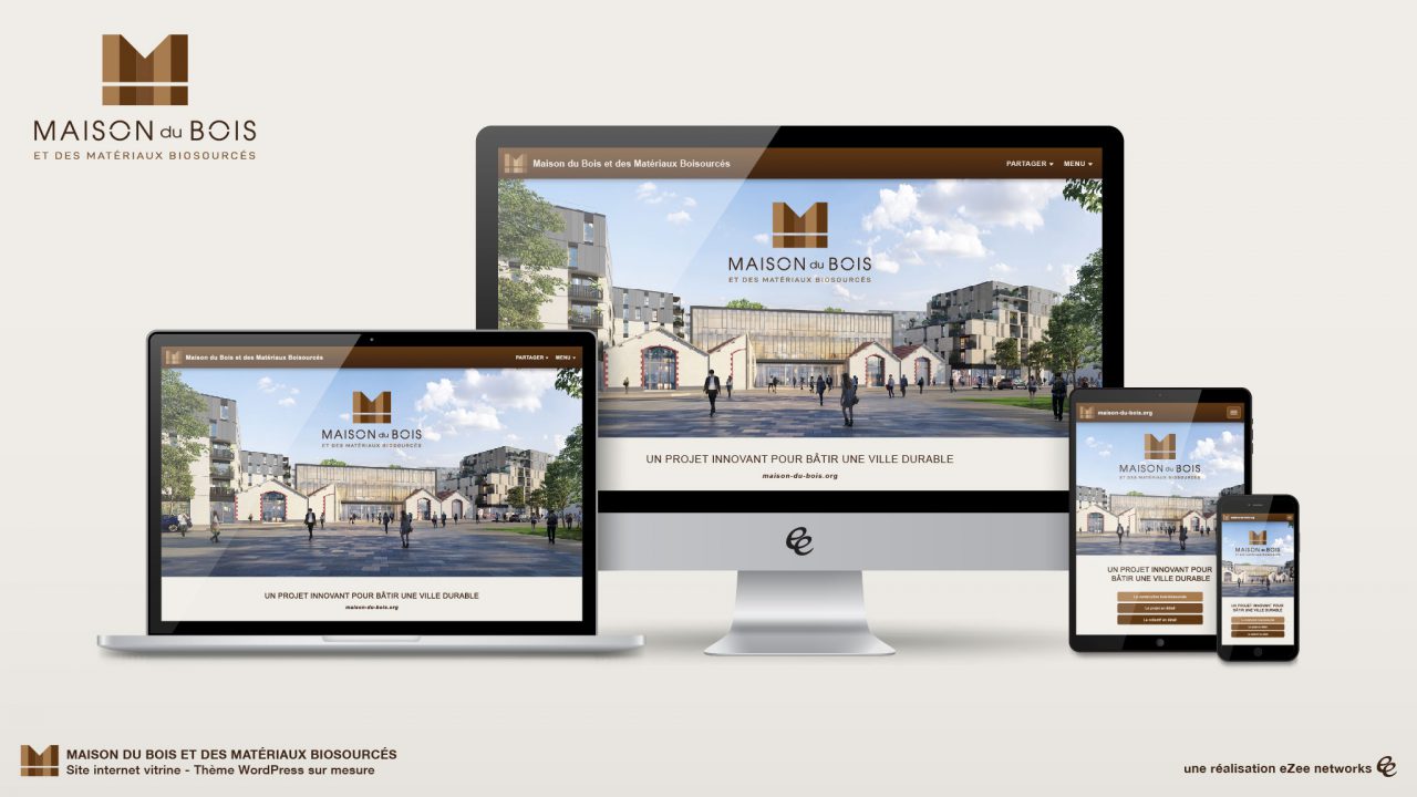 Maison du Bois - Site internet