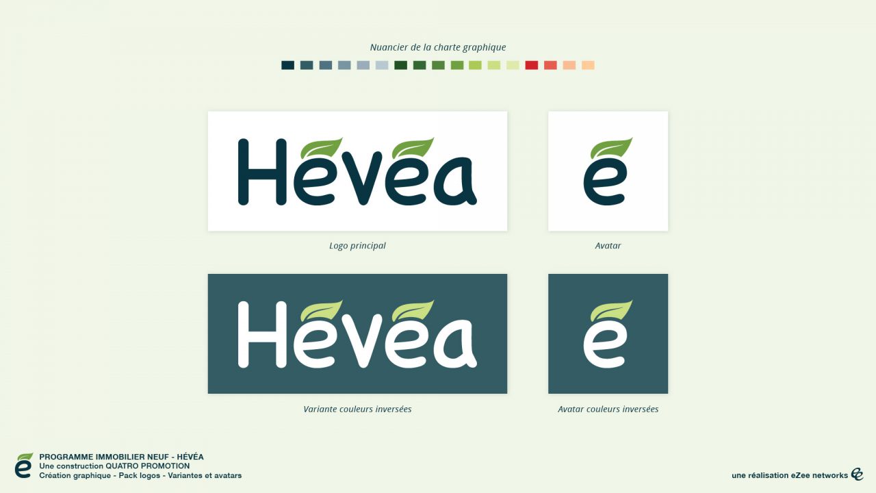 Hévéa - Pack logos