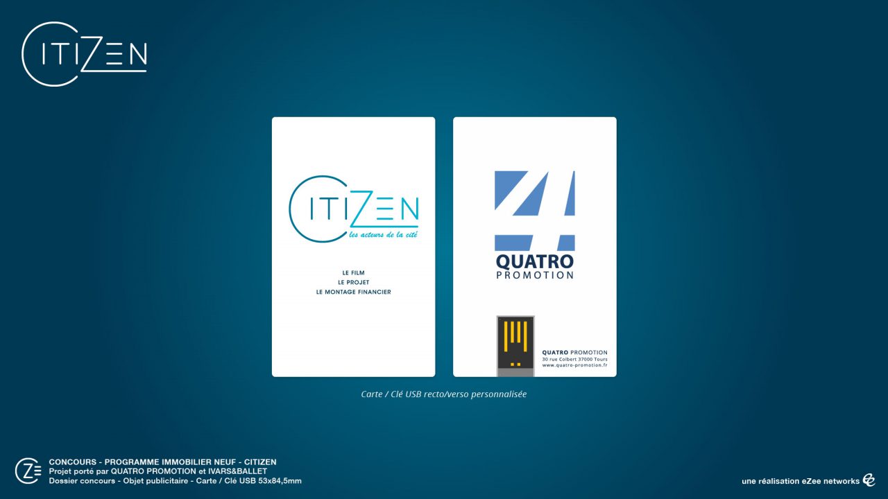Citizen - Objet publicitaire - Clé USB
