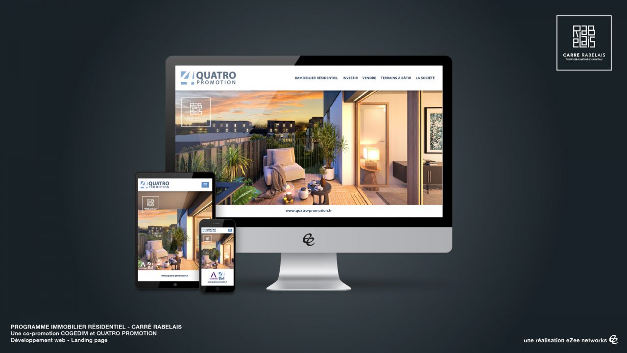 Carré Rabelais - Landing page