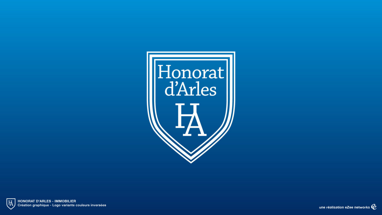 Honorat d'Arles - Logo couleurs inversées