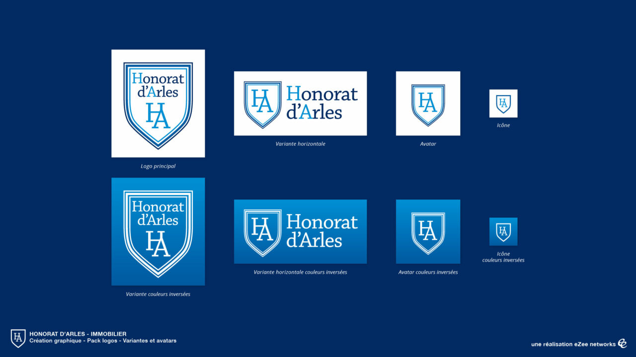 Honorat d'Arles - Pack logos