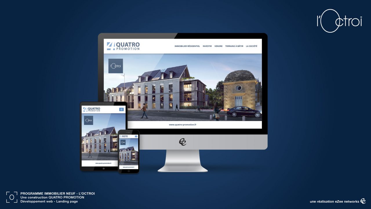 Octroi - Landing page