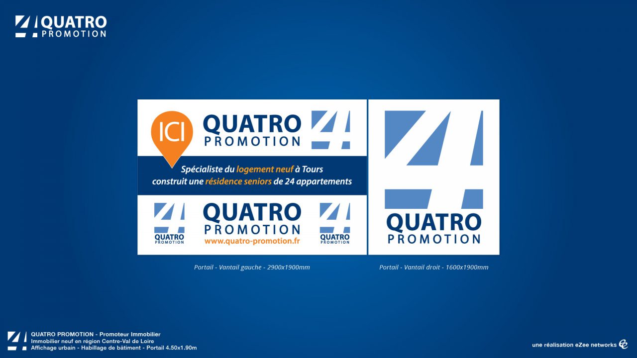 Quatro Promotion - Habillage de bâtiment