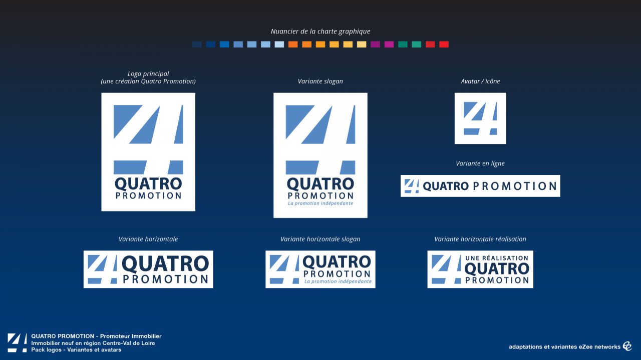 Quatro Promotion - Pack logos
