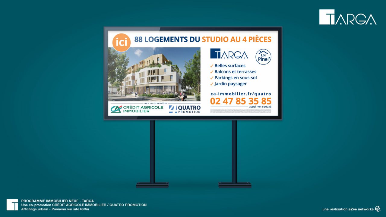 TARGA - Affichage urbain - Panneau