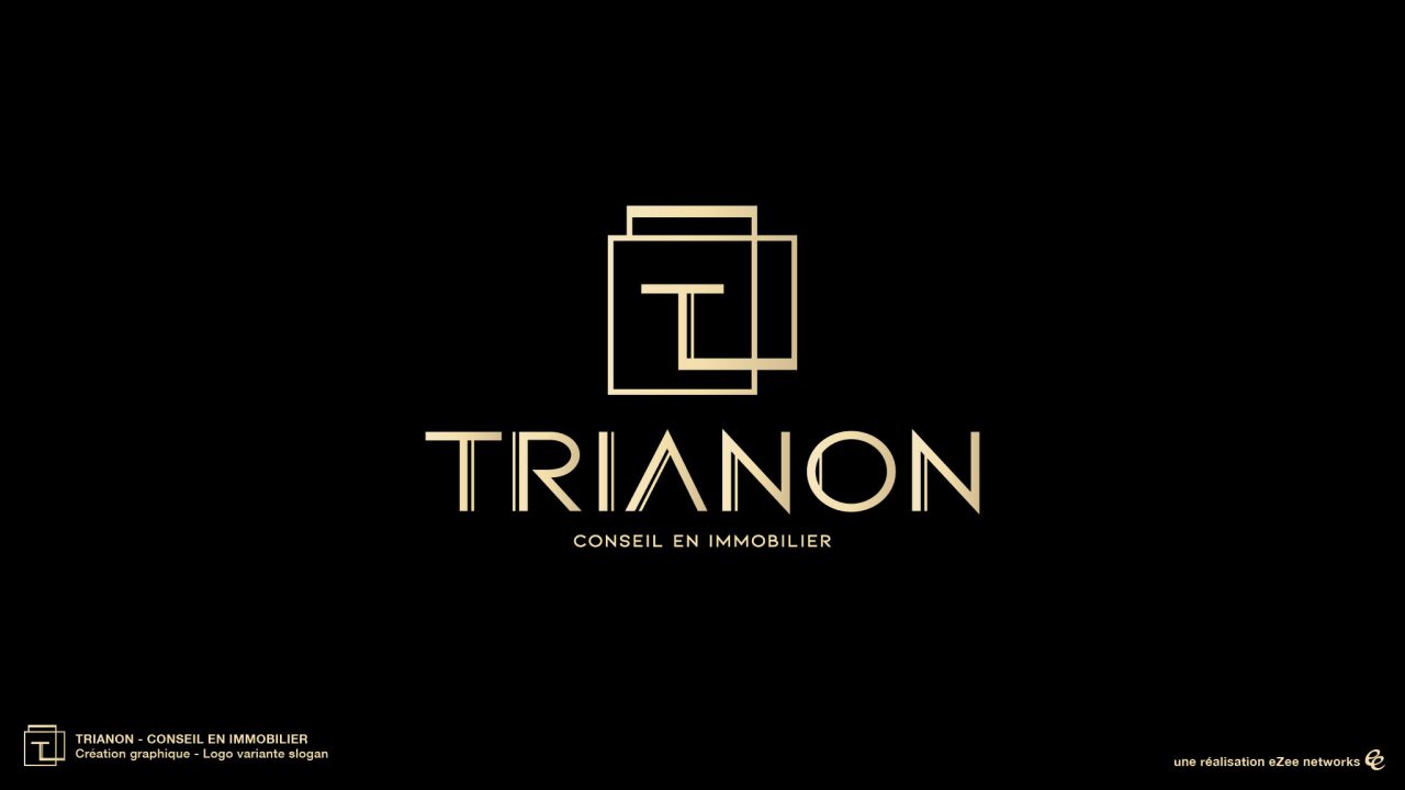 Trianon - Logo variante slogan