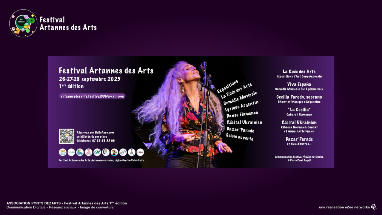 Festival Artannes des Arts - Réseaux sociaux -Couverture
